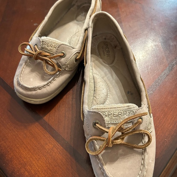 Sperry Shoes - Sperry Beige Boat Shoes